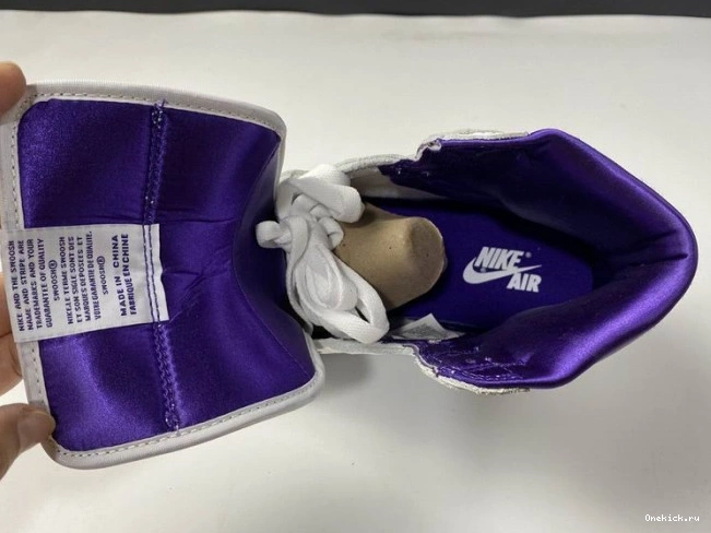 One Kick HIGH AIR CD0461-151 JORDAN PURPLE 1 RETRO COURT 0729